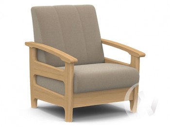 Кресло для отдыха Омега (бук лак/CATANIA LATTE) в Зеленогорске - zelenogorsk.mebel54.com | фото