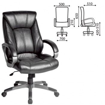 Кресло офисное BRABIX Maestro EX-506 (черный) в Зеленогорске - zelenogorsk.mebel54.com | фото